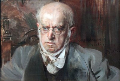 The Painter Adolph Menzel by Adolph Menzel